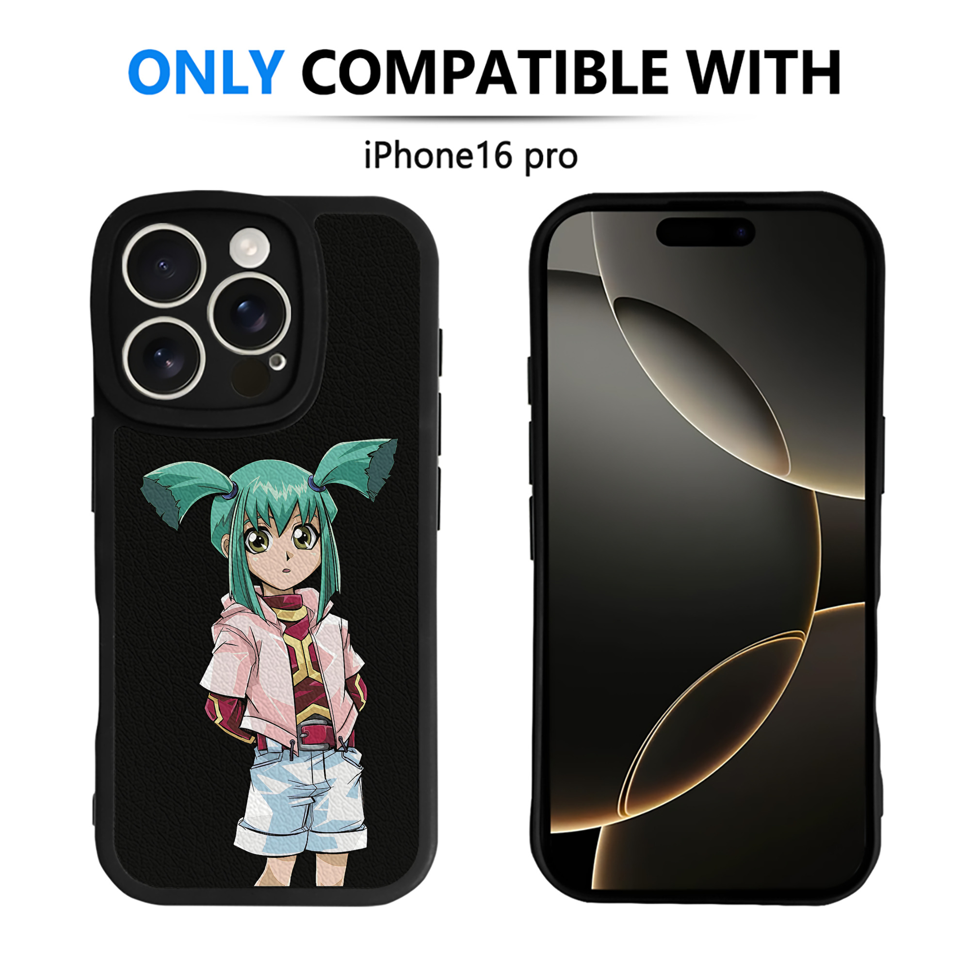 遊☆戯☆王 Yu-Gi-Oh! 【iPhone 16シリーズ対応】シリコンスマホケース（レザー調） 材質：シリコン